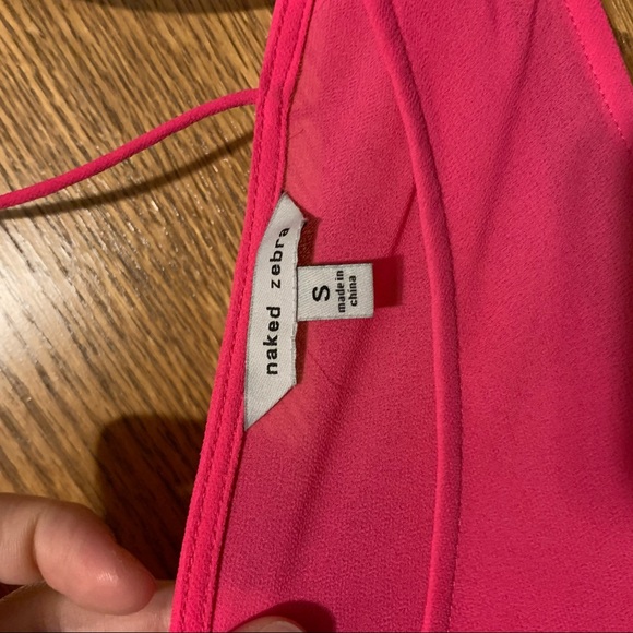 Pink Sheer Tank - Picture 2 of 2